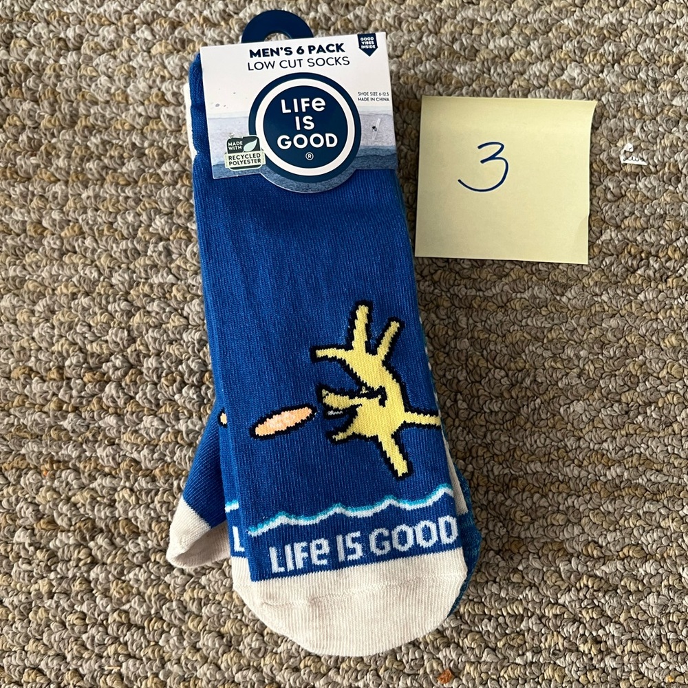 3/$19 socks mix and match
